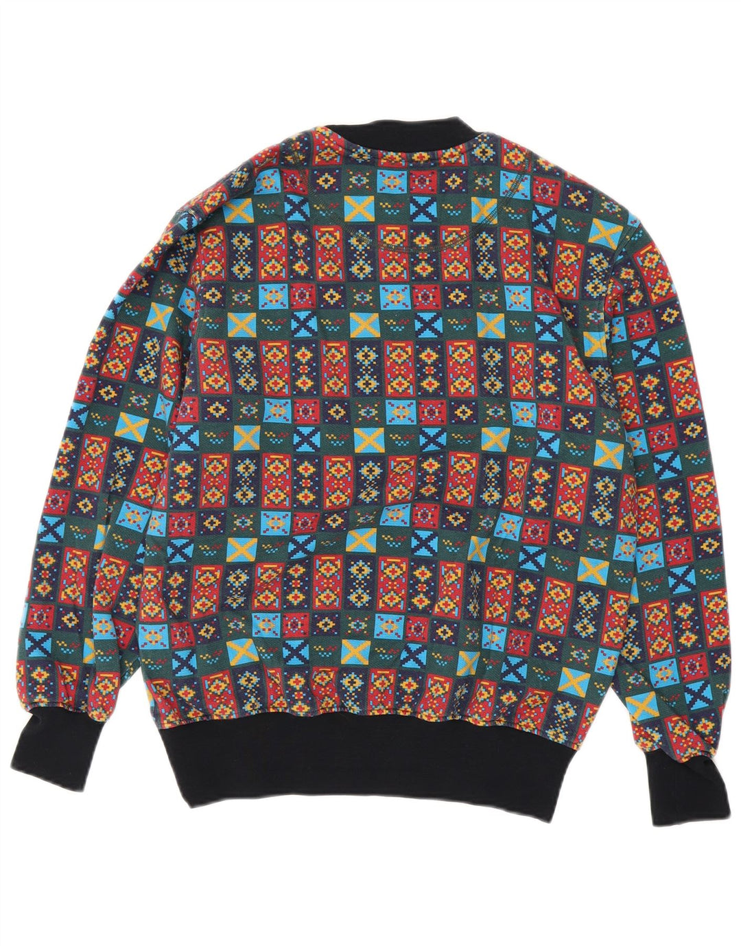 JOHNNY LAMBS Sudadera Jumper Medium Multicolor Geométrico Hombre