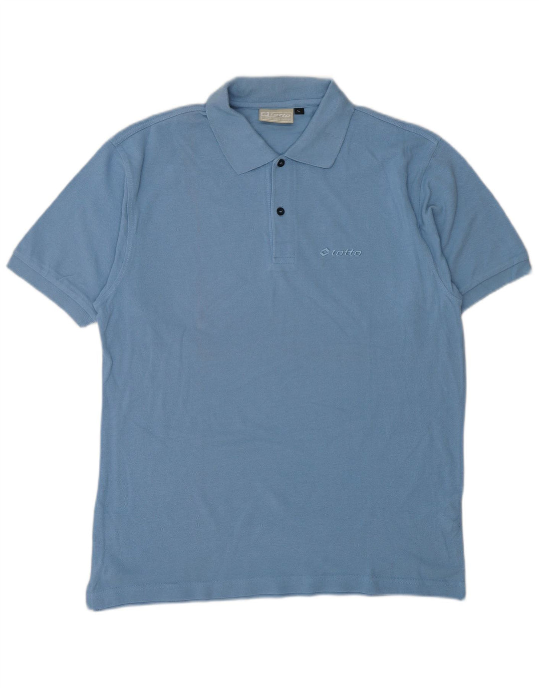 LOTTO Polo Hombre Algodón Azul Grande