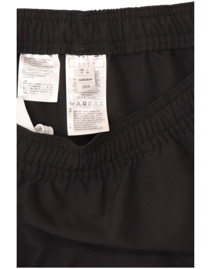 ADIDAS Hombre Aeroready Chándal Pantalones Grande Poliéster Negro