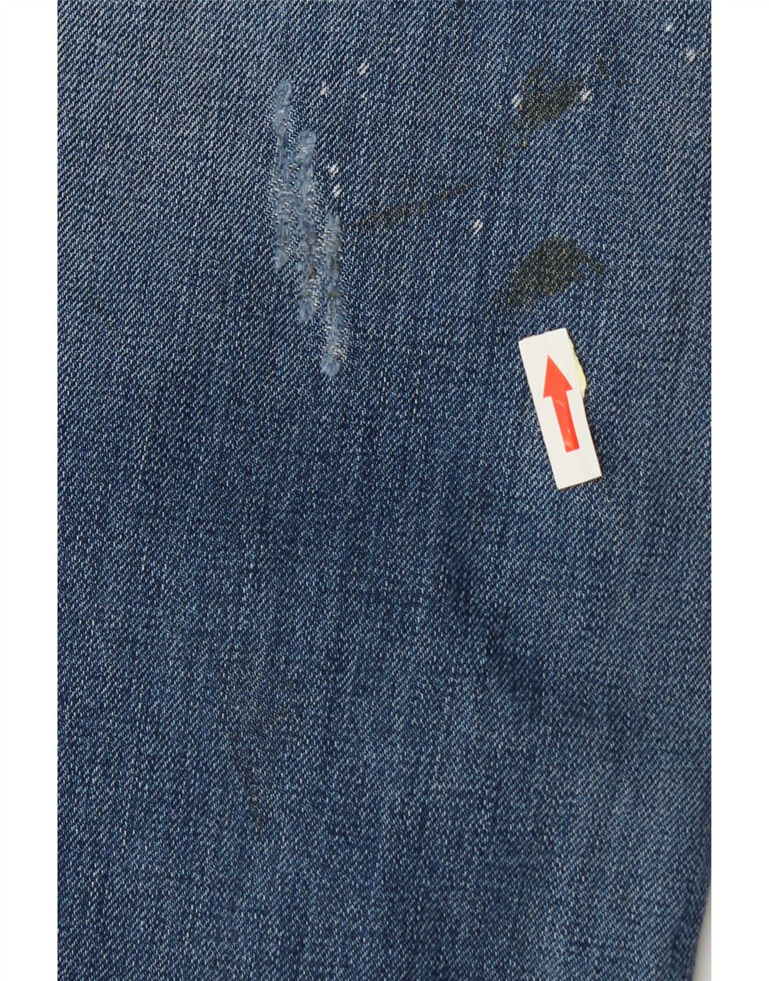 Diesel Vaqueros rectos desgastados para hombre W34 L34 Algodón azul
