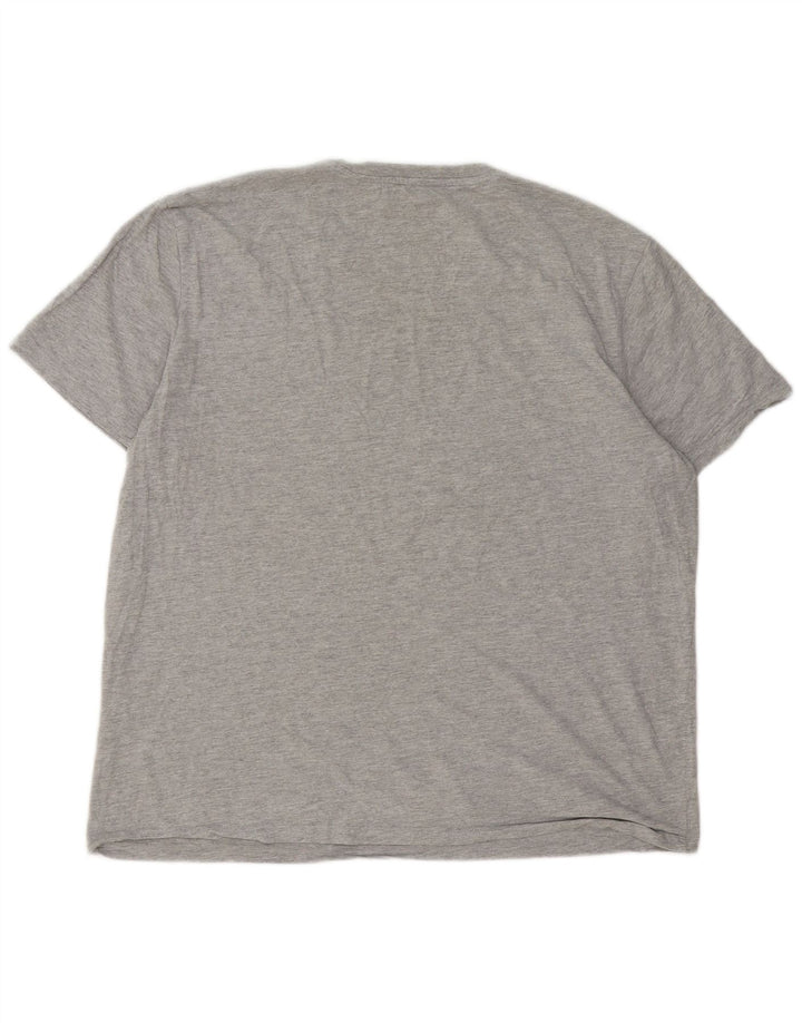 Jack & Jones Camiseta Hombre Top 2XL Gris Algodón