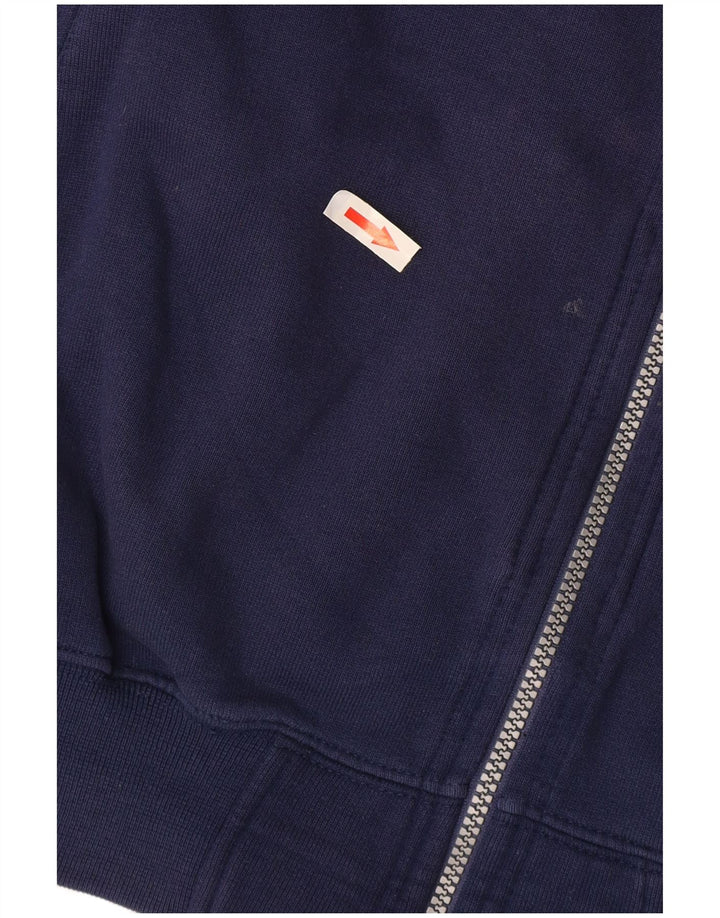 Kappa Hombre Chándal Top Chaqueta XL Azul Marino Algodón