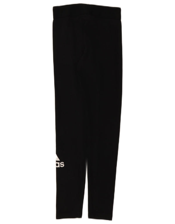 Adidas Leggings gráficos para mujer Reino Unido 4/6 XS Algodón negro