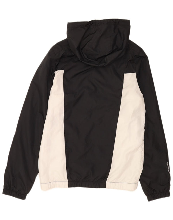 Ellesse Hombre Chaqueta De Chándal Con Capucha Y Gráfico Small Black Colorblock