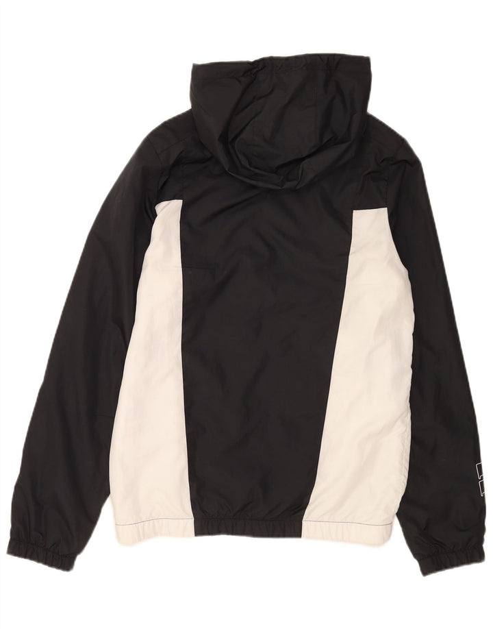 Ellesse Hombre Chaqueta De Chándal Con Capucha Y Gráfico Small Black Colorblock