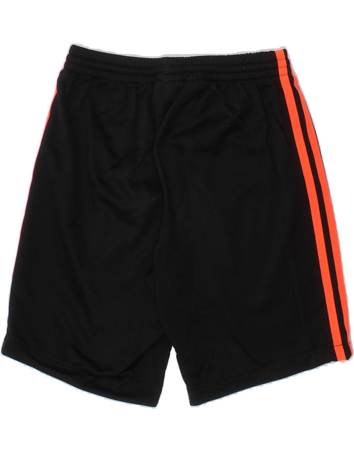 ADIDAS Boys Sport Shorts 9-10 Years  Black Polyester Vintage Adidas and Second-Hand Adidas from Messina Hembry 