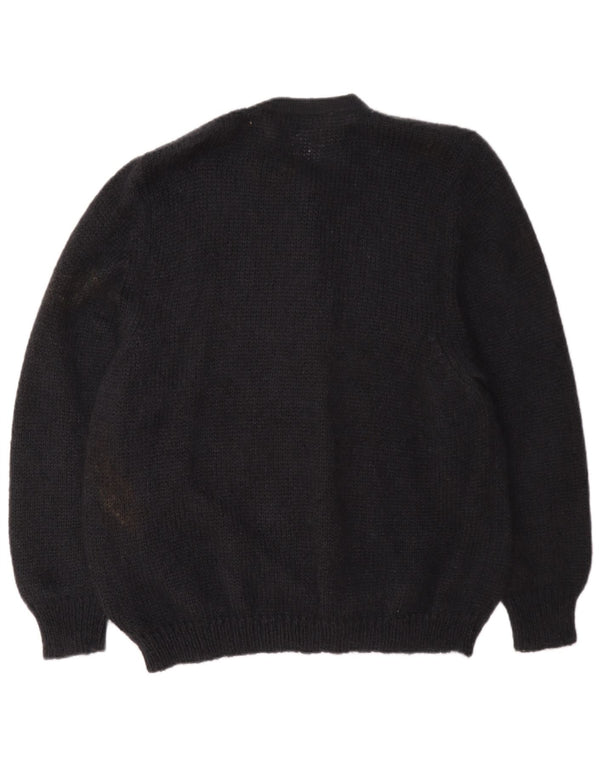 Suéter tipo cárdigan para mujer Oris EU 48 2XL Negro Floral