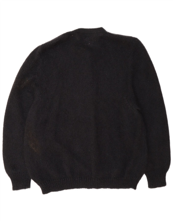 Suéter tipo cárdigan para mujer Oris EU 48 2XL Negro Floral