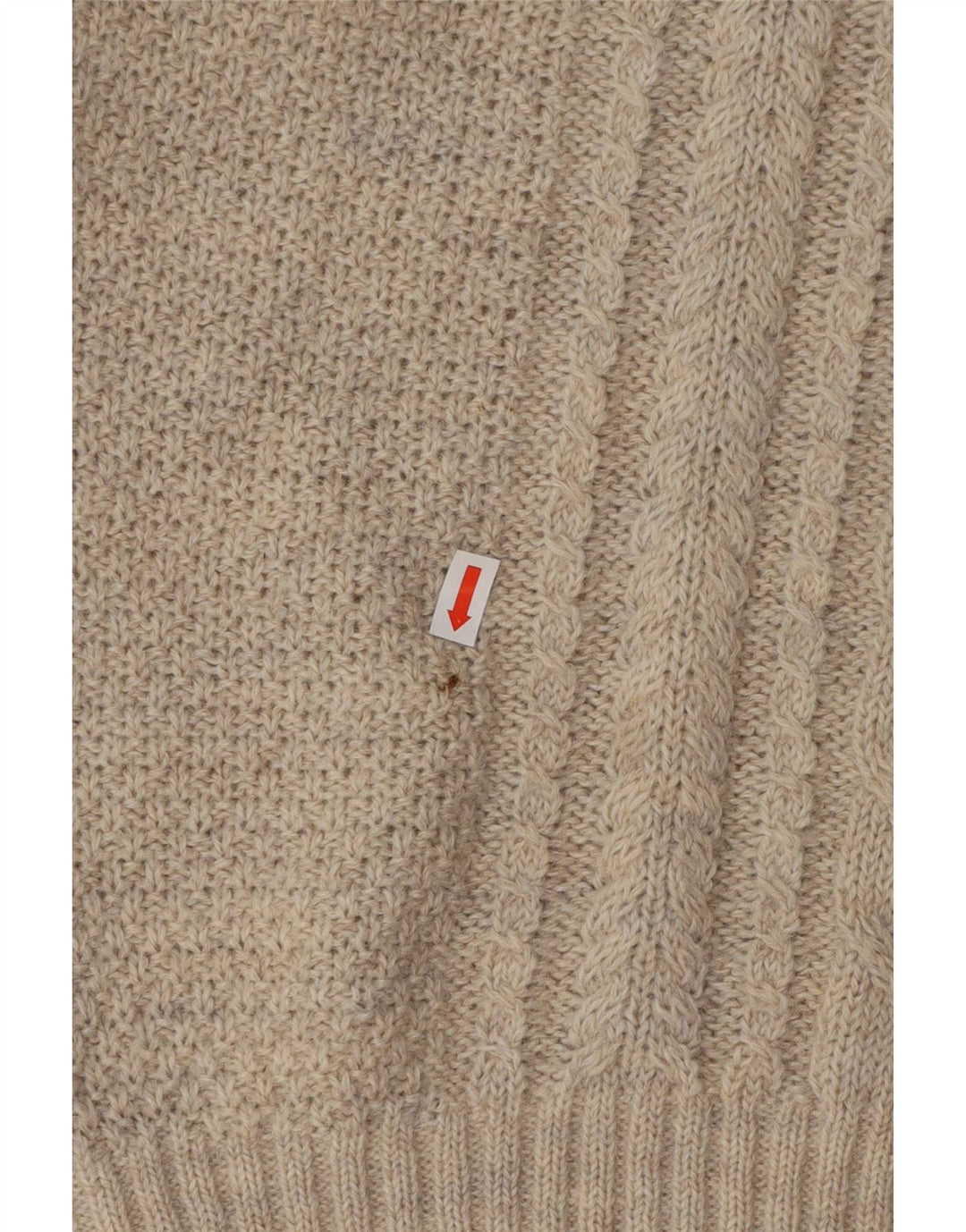 LES COPAINS Suéter con cuello en V para mujer UK 46 Large Grey