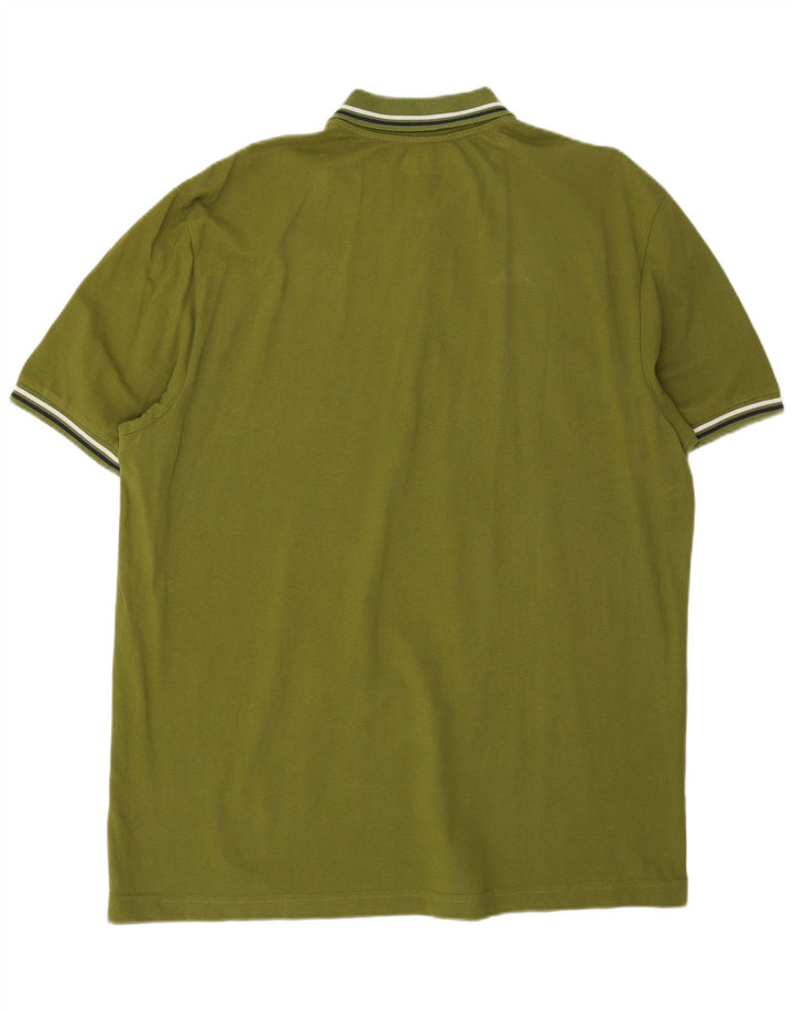 Camisa Polo Kappa para Hombre 3XL a Rayas Caqui