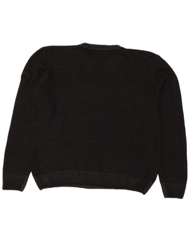 LUMBERJACK Suéter de cuello redondo para hombre 2XL Acrílico gris