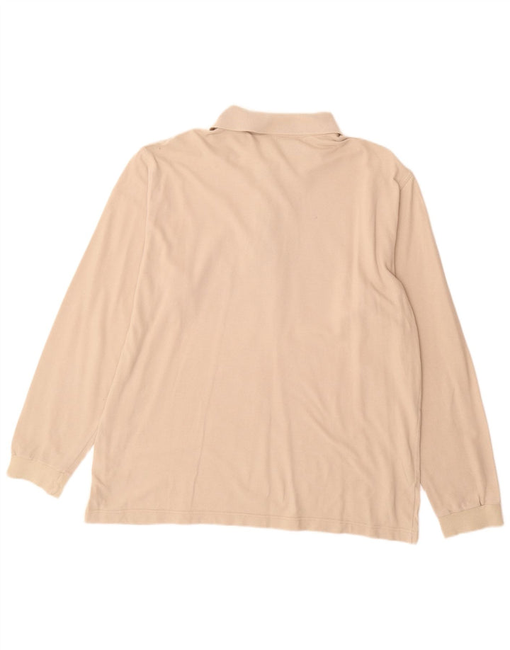 NAVIGARE Polo Manga Larga Hombre XL Algodón Beige