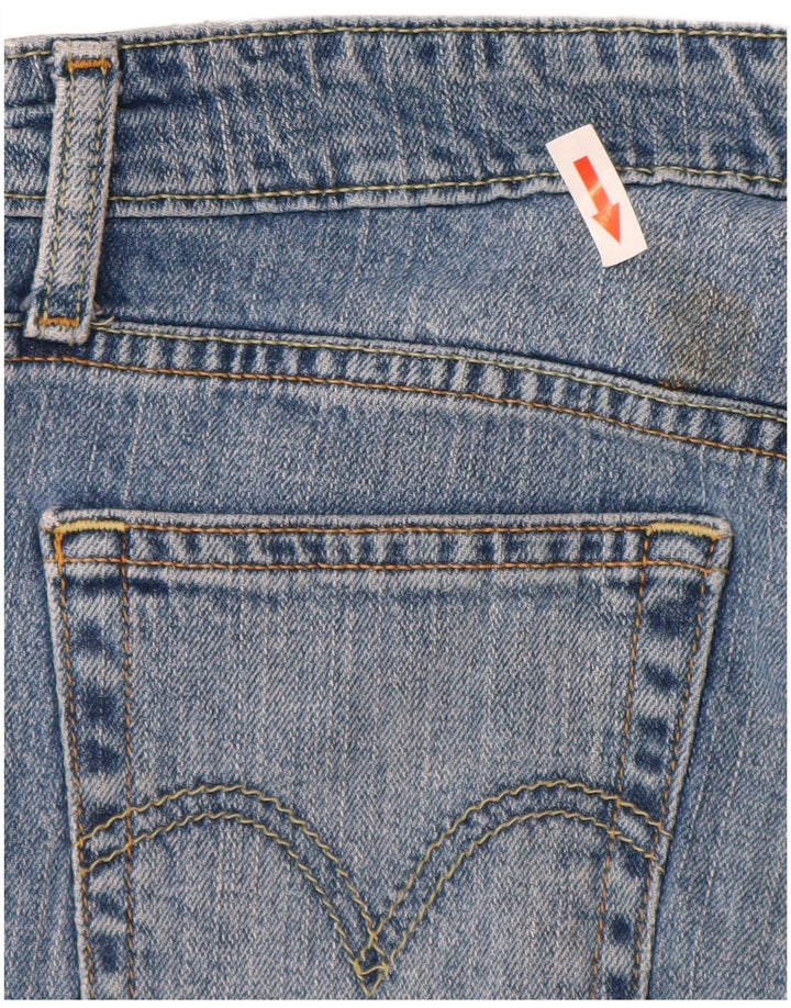 Levi's Mujer 518 Vaqueros Super Low Bootcut W28 L32 Algodón Azul