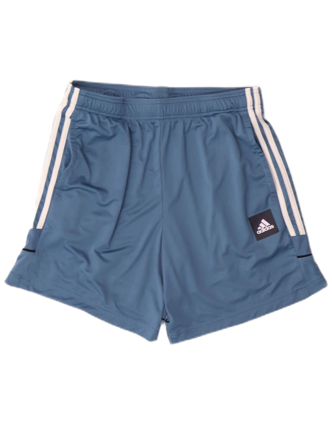 Pantalones cortos deportivos ADIDAS para hombre Azul medio Rayas Poliéster Deportes