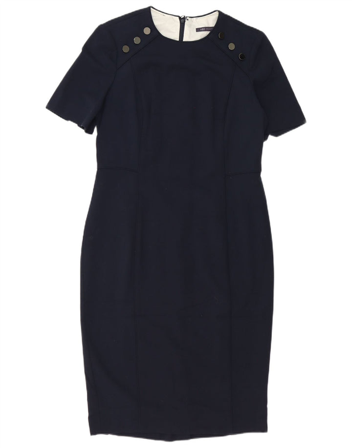 Marks & Spencer Vestido tubo para mujer UK 44 Grande Poliéster azul marino
