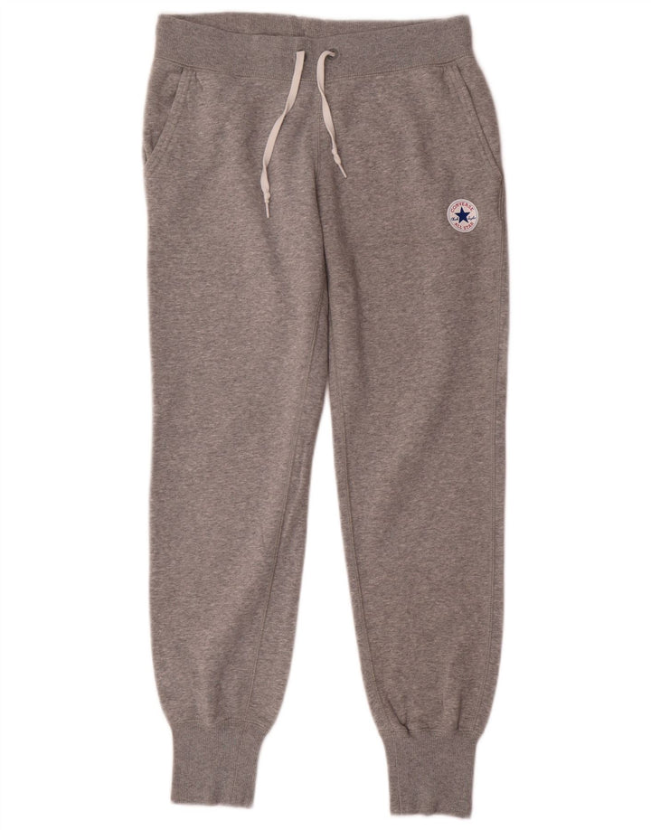 Pantalones de chándal para hombre Converse Joggers Small de algodón moteado gris