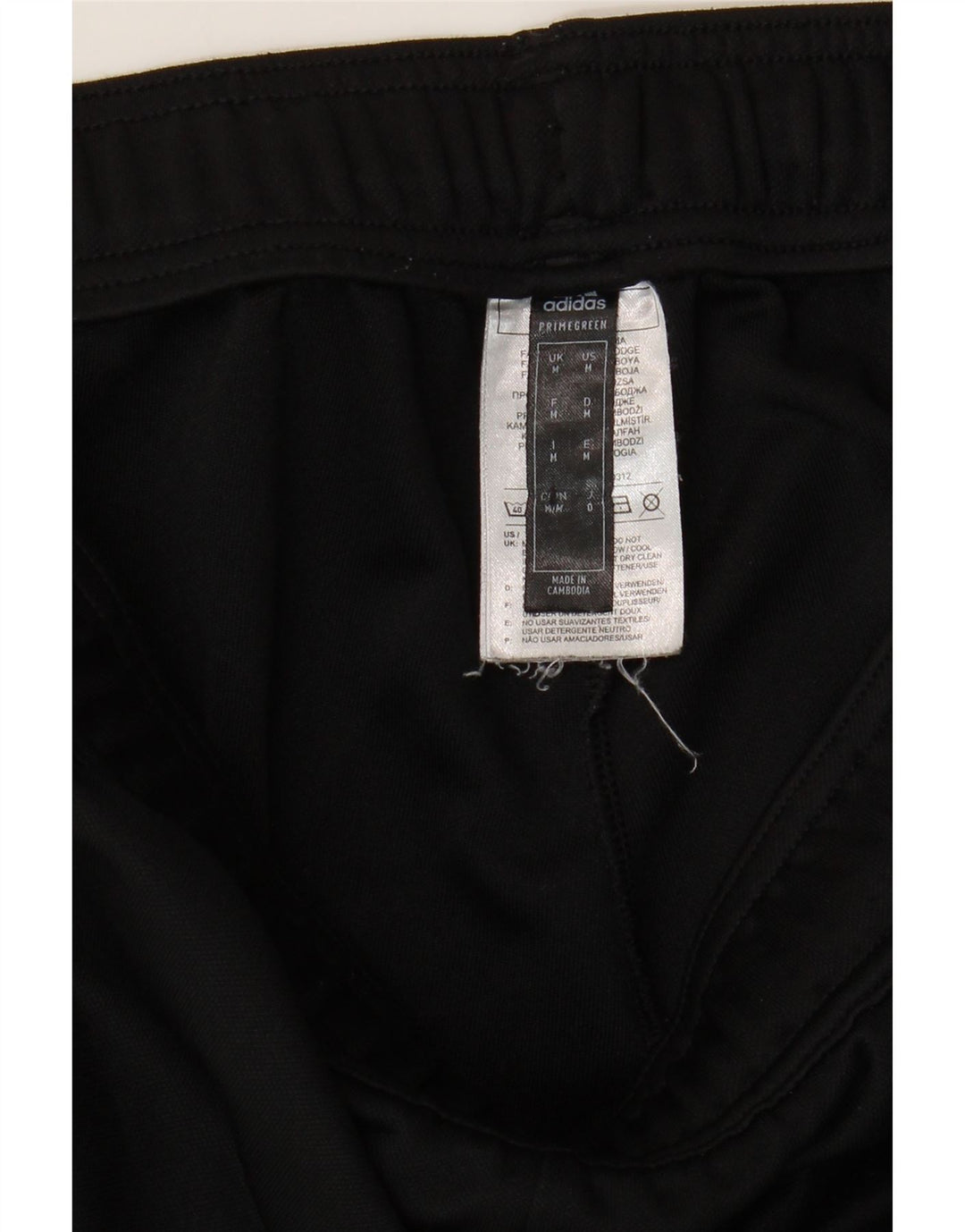Pantalón De Chándal Adidas Hombre Mediano Negro Poliéster