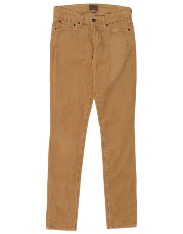 Pantalones Levi's Demi Curve De Pana Ajustados Para Mujer W25 L31 Beige