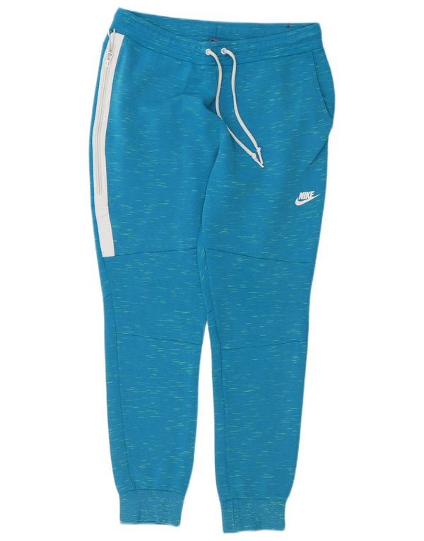 Nike Pantalones De Chándal Joggers Large Azul Colorblock Algodón