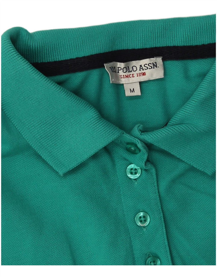 Asociación de Polo de EE. UU. Polo Hombre Algodón Azul Medio