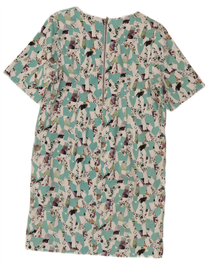 Cos Vestido recto regular para mujer EU 38 Algodón geométrico multicolor mediano