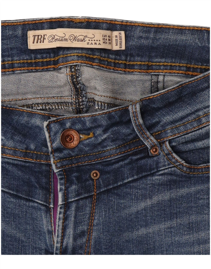 Zara Mujer Trafaluc Slim Jeans EU 40 Medium W30 L30 Azul