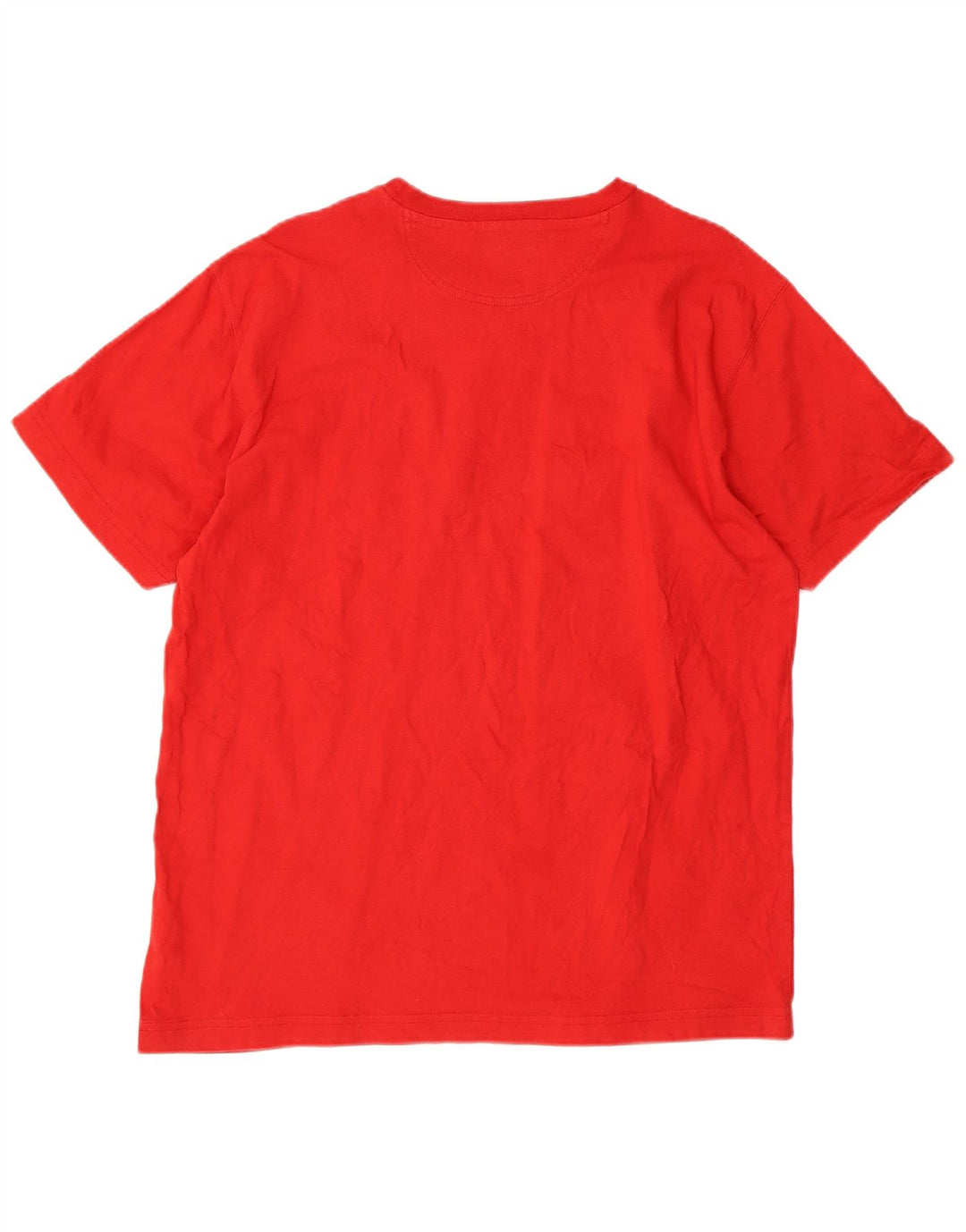 CHAMPION Camiseta gráfica para hombre Top grande de algodón rojo