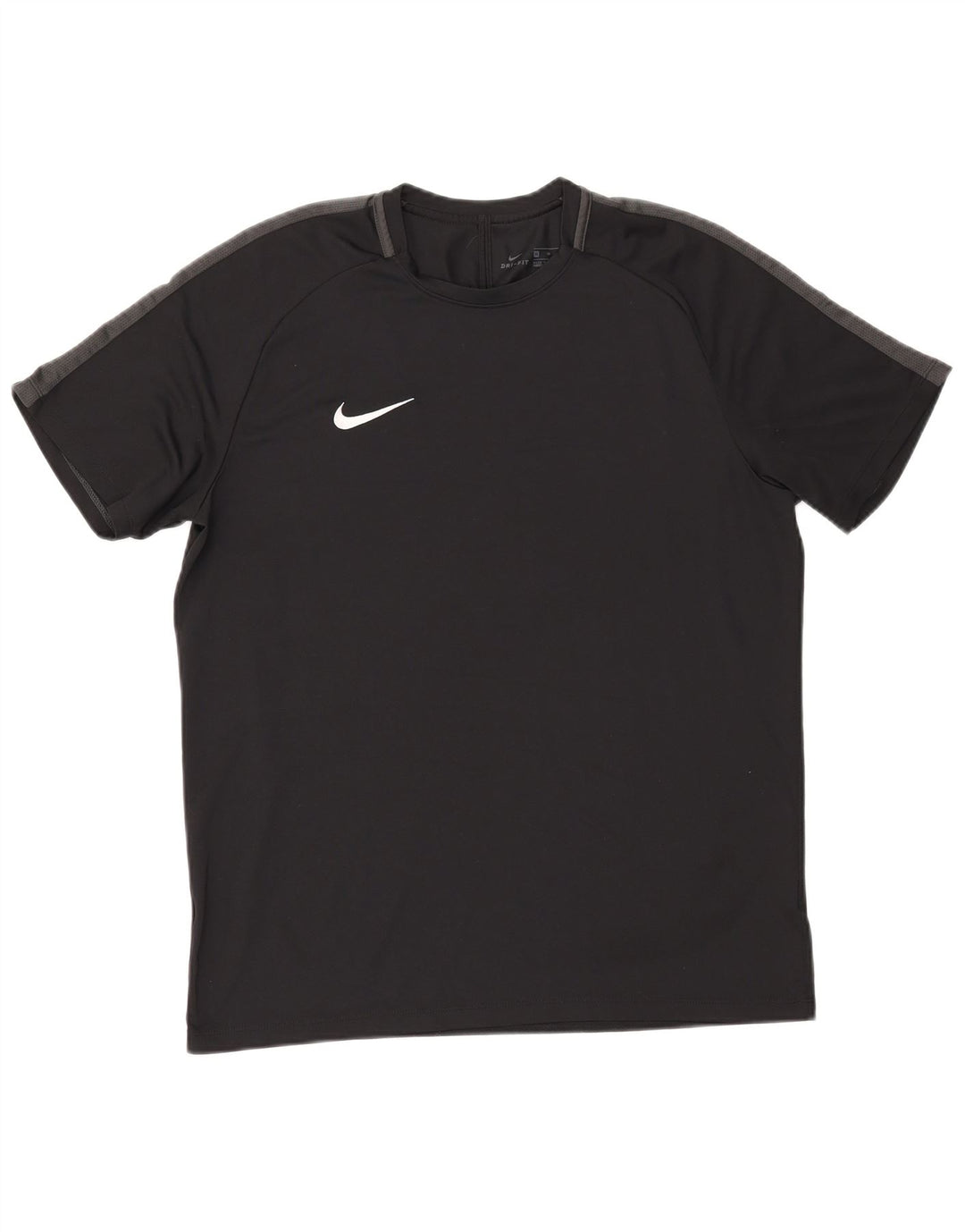 Nike Camiseta Dri Fit para hombre Top XL Negro Colorblock Poliéster