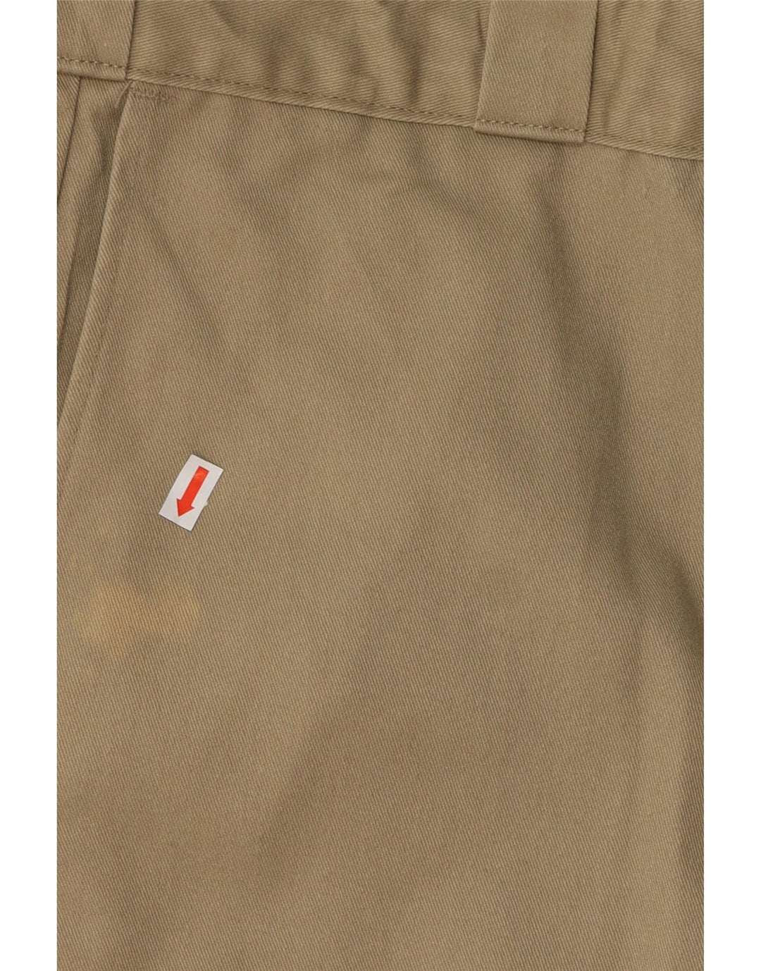 DICKIES Pantalón chino recto para hombre W50 L30 Algodón caqui