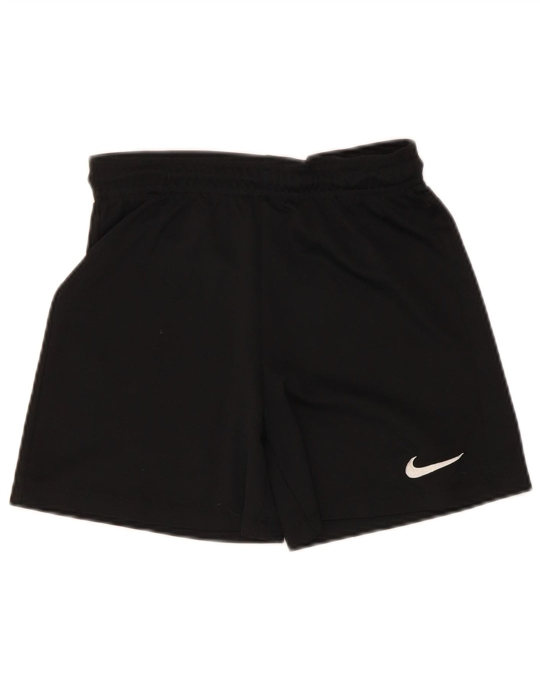 Nike Pantalones cortos deportivos Dri Fit para niños 10-11 años Mediano Negro Poliéster