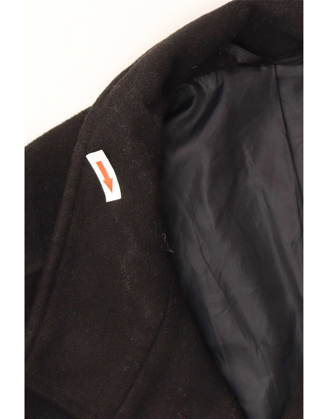 Marks & Spencer Abrigo estándar para hombre UK 36 Pequeño Poliéster negro