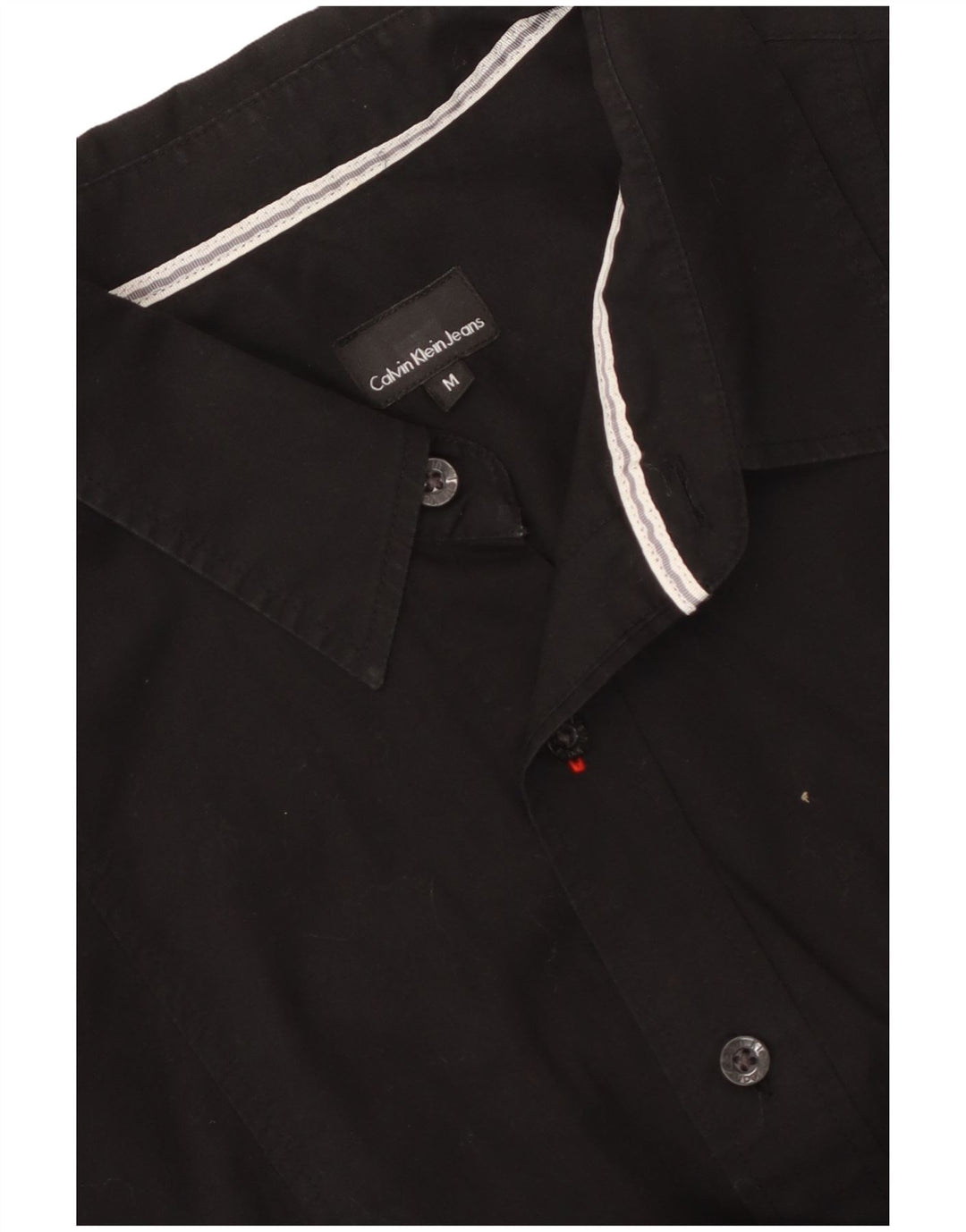 Camisa Calvin Klein Jeans Hombre Mediana Negra