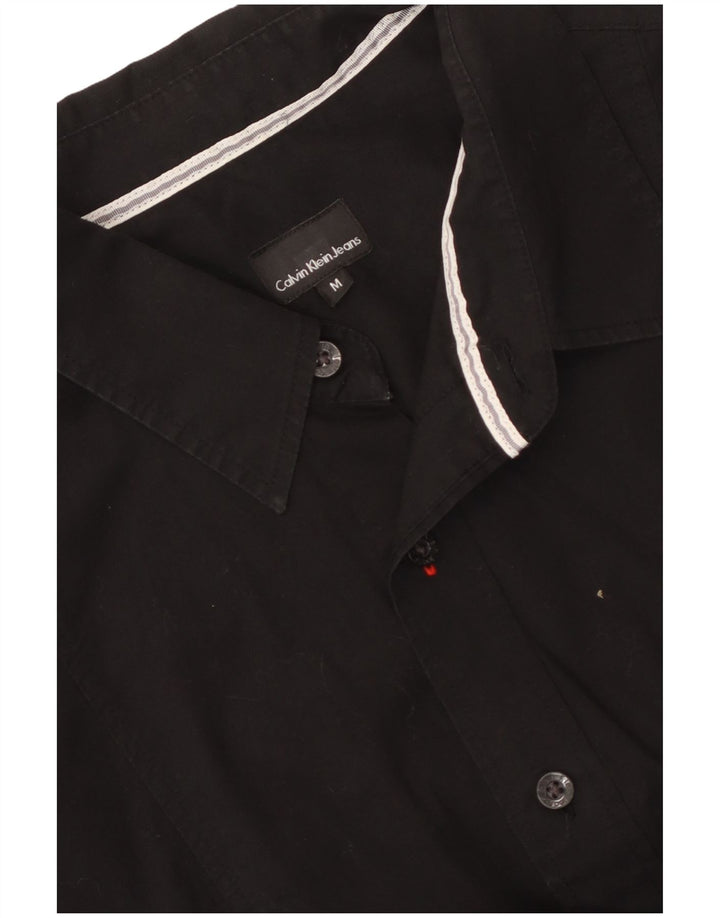 Camisa Calvin Klein Jeans Hombre Mediana Negra