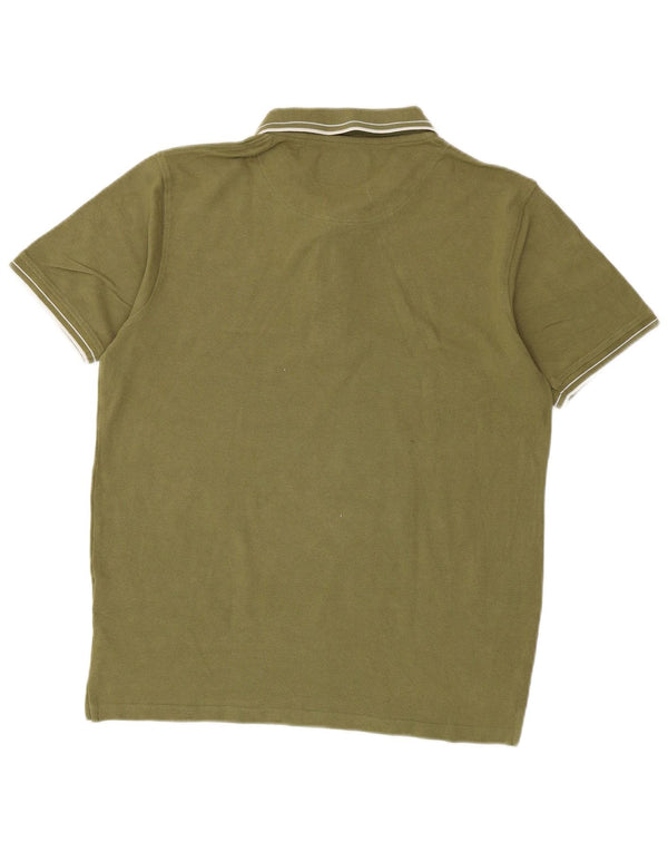 Lyle & Scott Polo Hombre XL Caqui Algodón