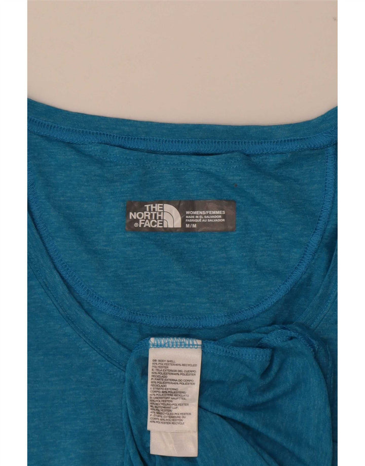 The North Face Camiseta para mujer Top UK 40 Poliéster moteado azul medio