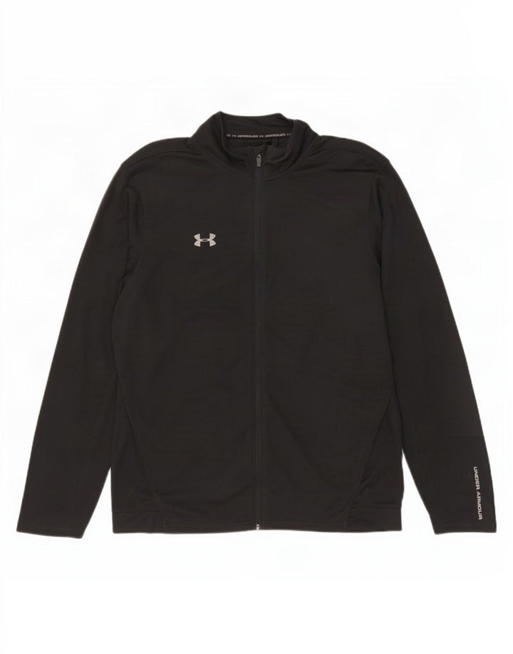 Under Armour Chaqueta de chándal para hombre XL Poliéster negro