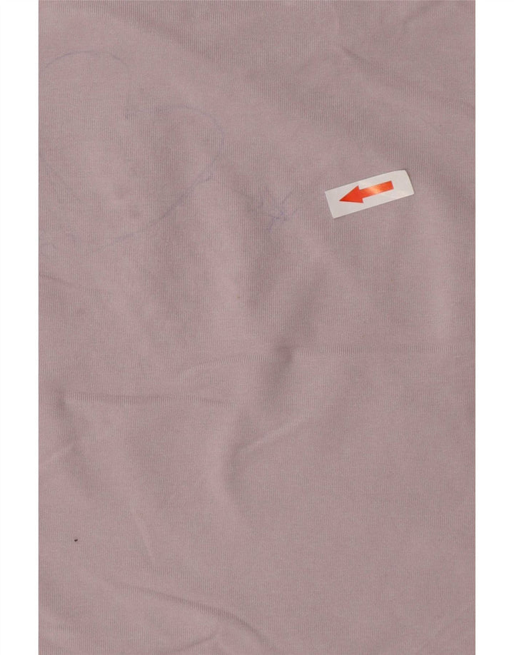 Puma Mujer Crop Graphic Camiseta Top UK 10 Small Gris