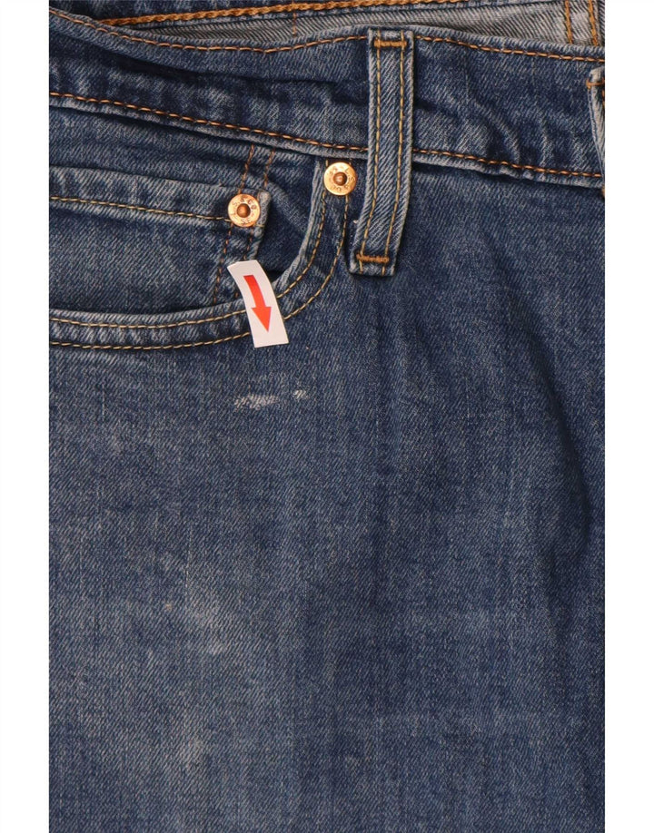Levi's Hombre 511 Slim Jeans W32 L32 Algodón Azul
