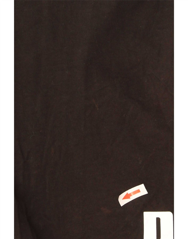 Puma - Pantalones cortos deportivos gráficos para mujer, talla 40, talla M, color negro