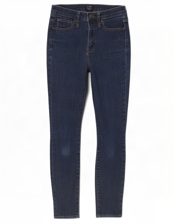 Vaqueros pitillo de talle alto para mujer J. Crew W26 L26 Algodón azul marino