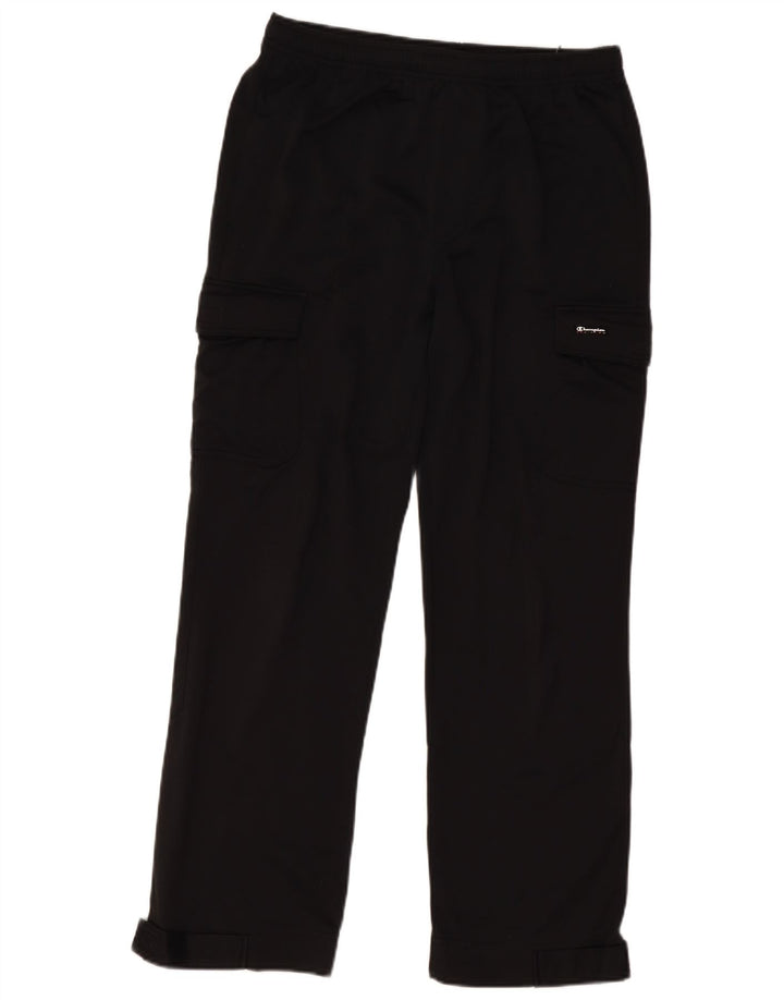 Champion Pantalones Cargo Cortavientos Hombre Negro Mediano