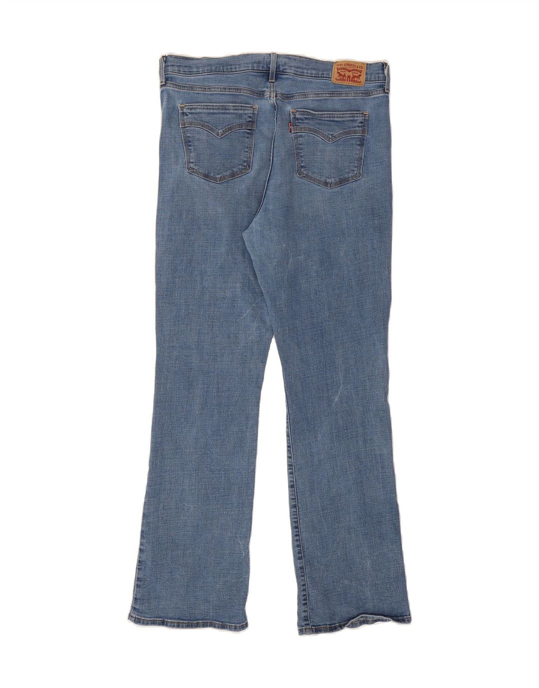 LEVI'S Womens Classic Bootcut Jeans US 12 Large W31 L32 Blue Cotton Vintage Levi's and Second-Hand Levi's from Messina Hembry 