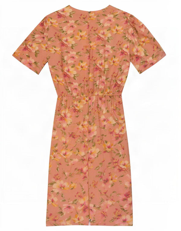 Jean Paul Vestido tubo para mujer UK 44 Mediano Rosa Floral