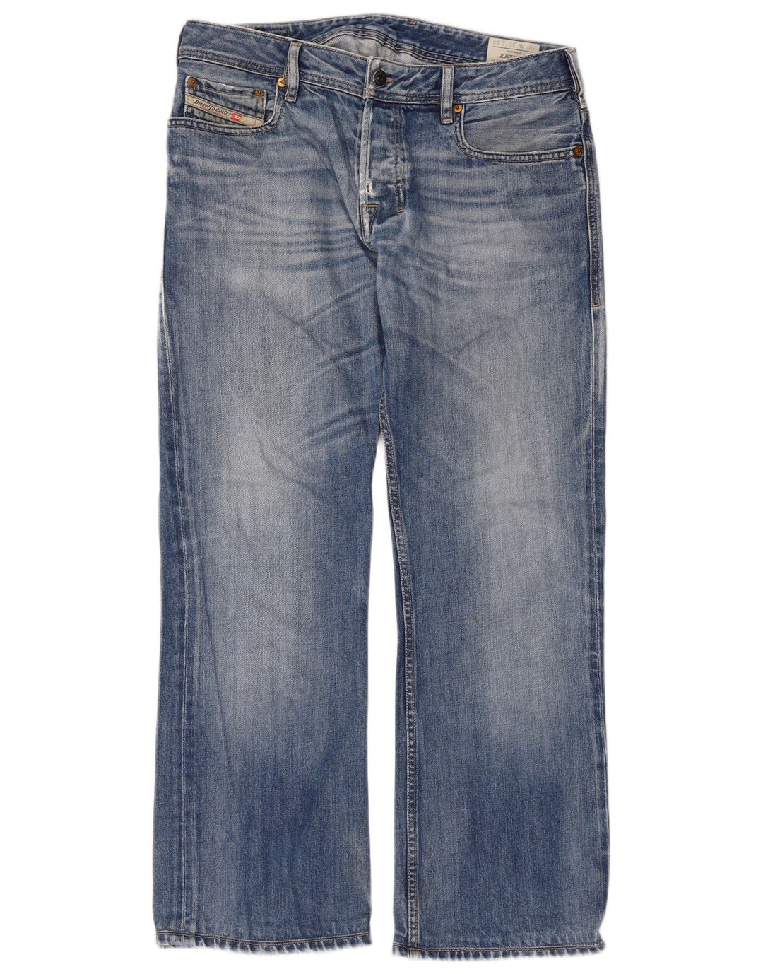 Diesel Jeans Sueltos Para Hombre W31 L34 Algodón Azul