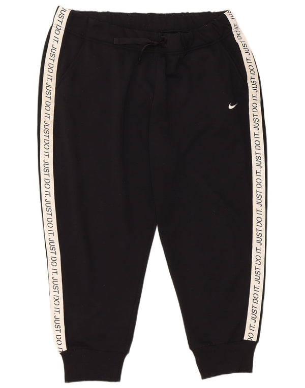 Nike Dri Fit - Pantalones de chándal para mujer, talla 40, color negro