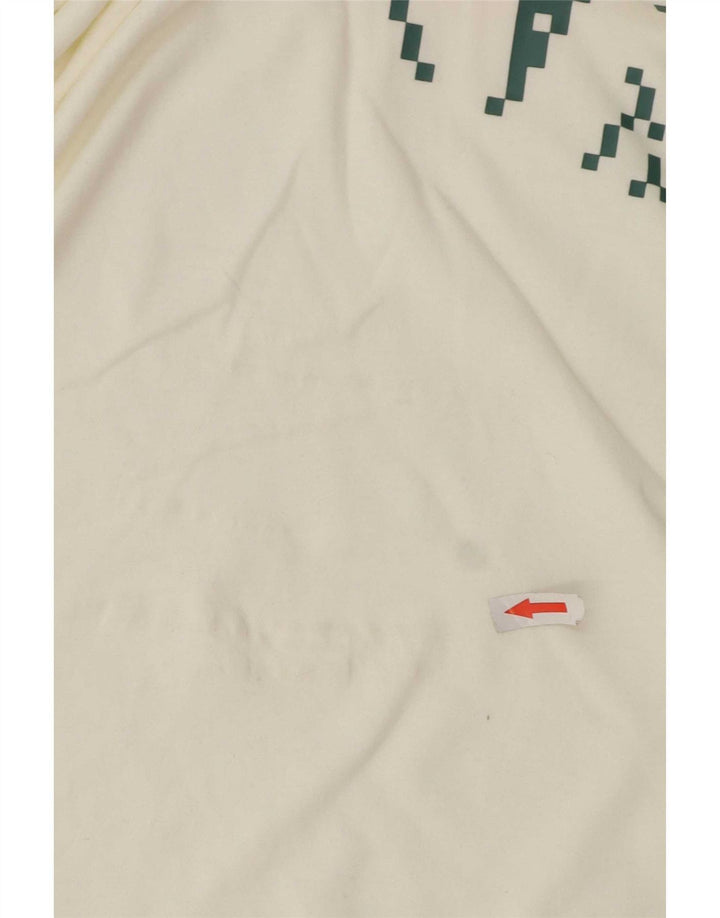 Nike - Camiseta gráfica para hombre, talla grande, algodón blanco