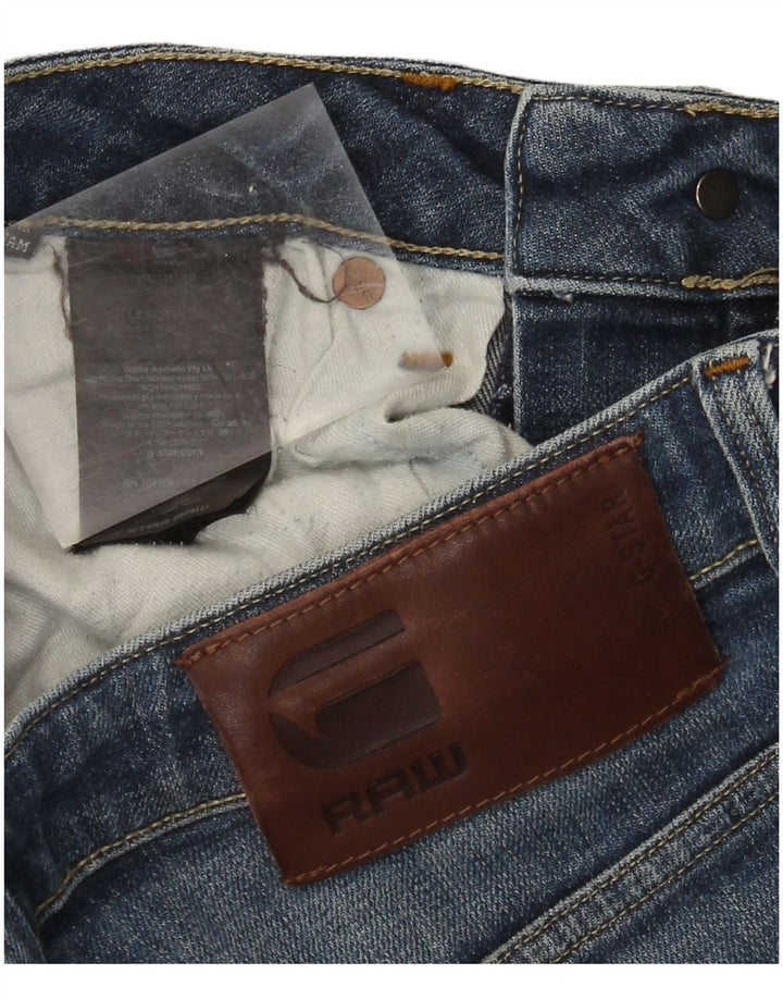 Vaqueros ajustados G-Star Mujer W30 L27 Algodón azul