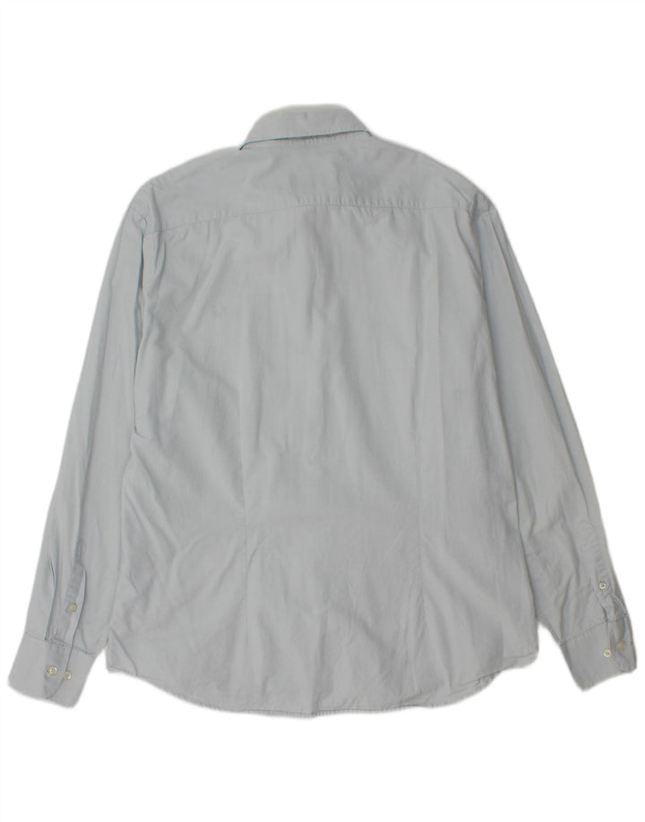 FRED PERRY Camisa ajustada para hombre 2XL Algodón azul