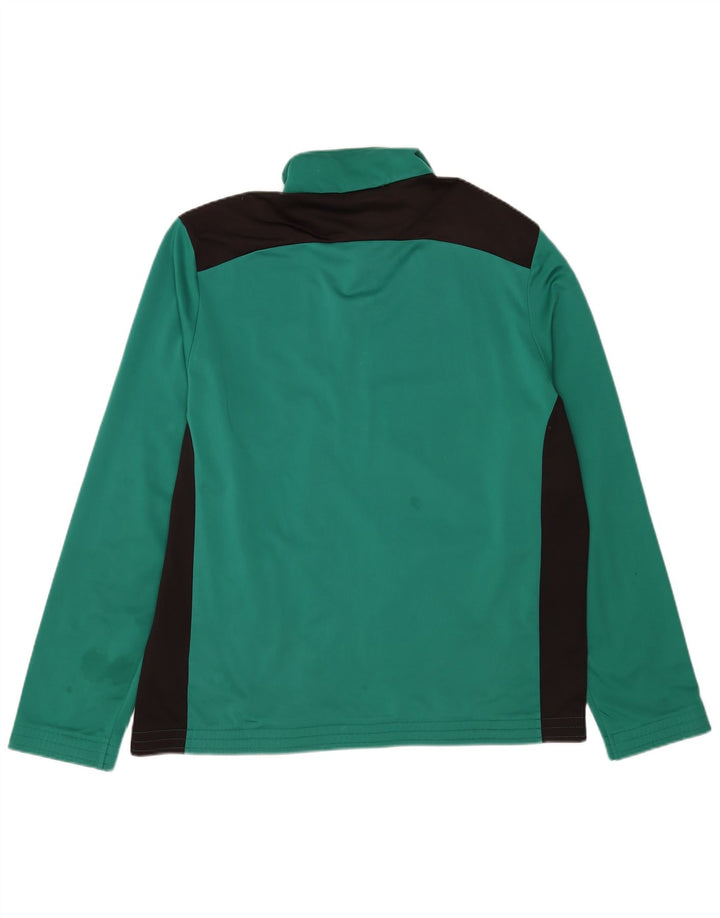 Puma Hombre Chándal Top Chaqueta XL Verde Colorblock