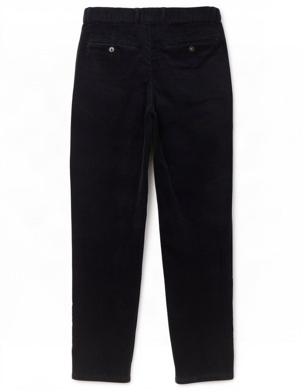 Zara Hombre Pantalón Tapered De Pana EU 36 XS W29 L28 Azul Marino